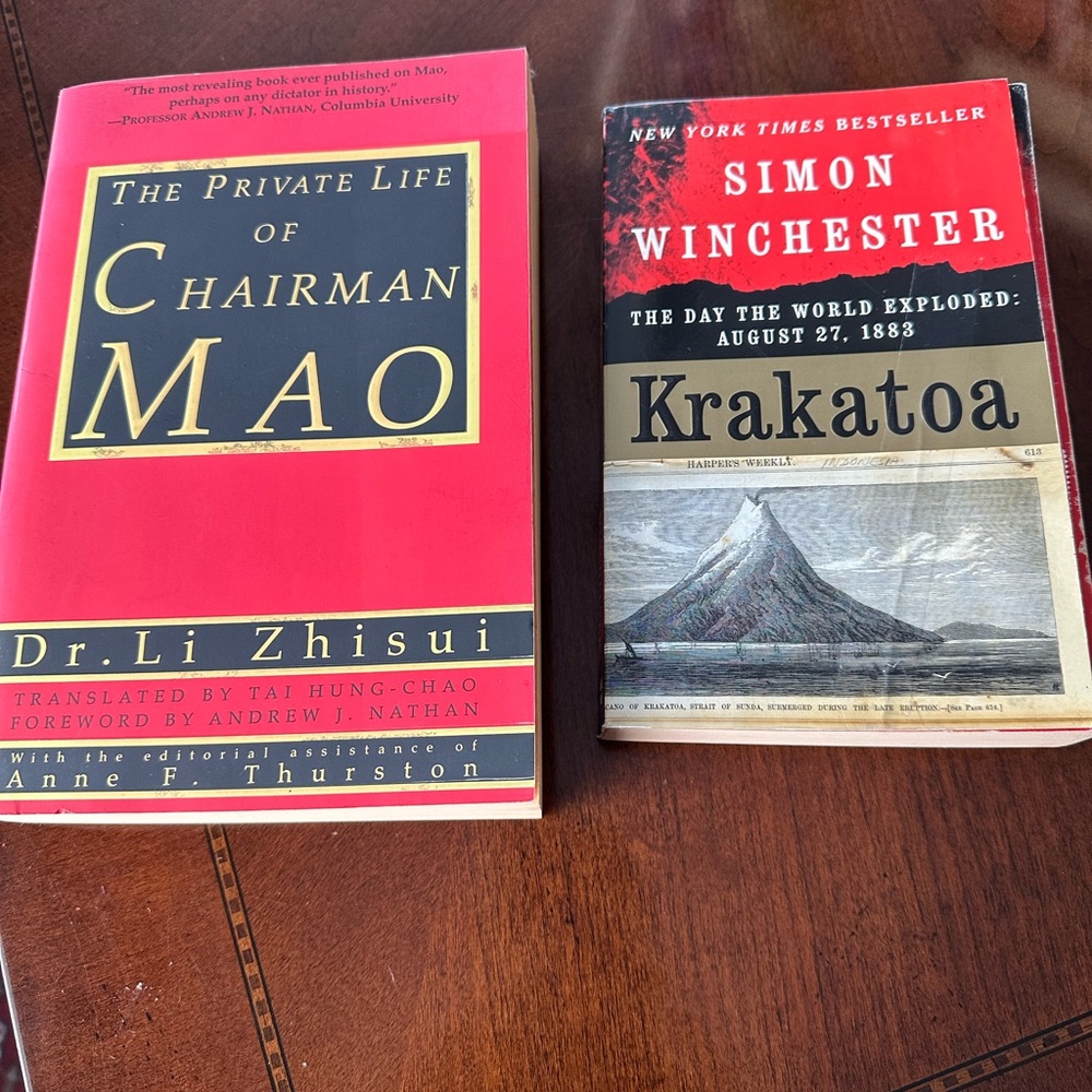 Two Historical Hardcover Books